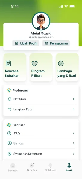 Baiq App — profil